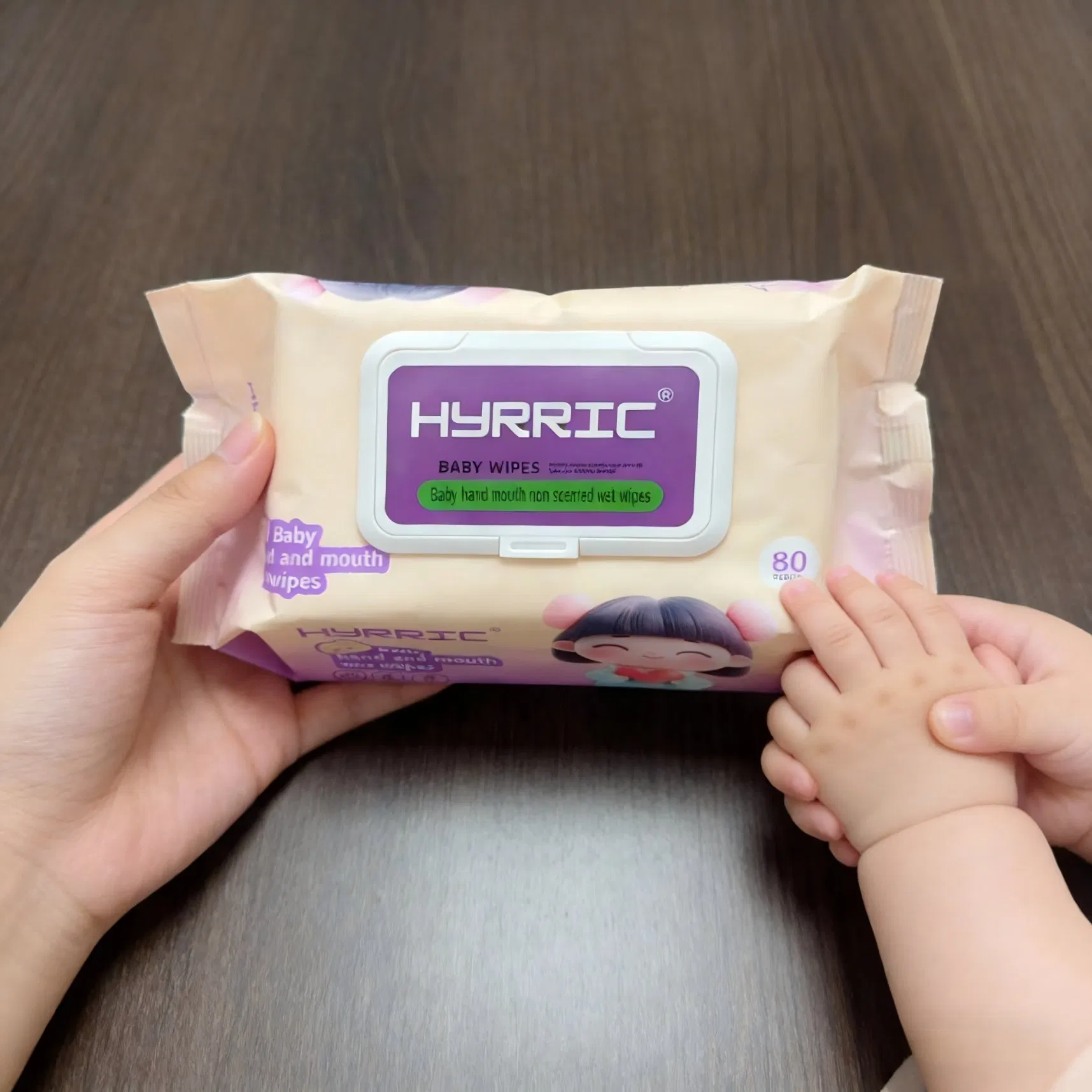 Zhiqianfeng Custom Baby Wipes Factory Made 15X20cm Size