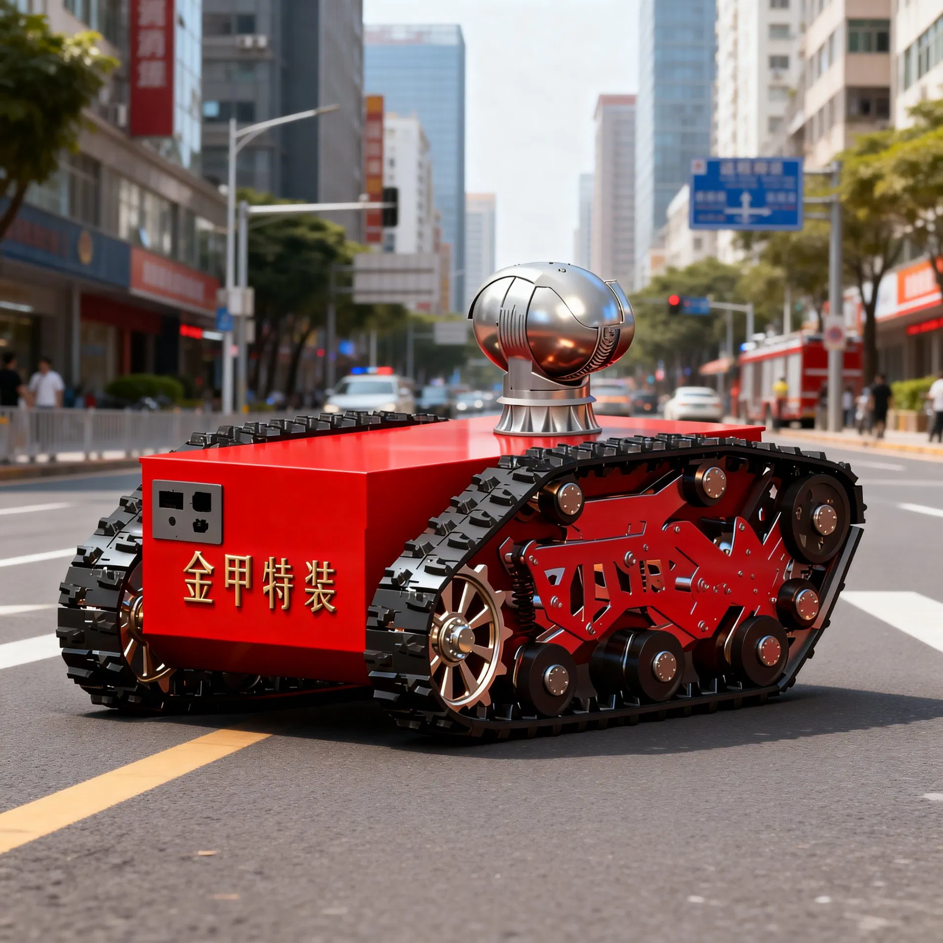 Unmanned Inspection Vehicle for Perimeter Security