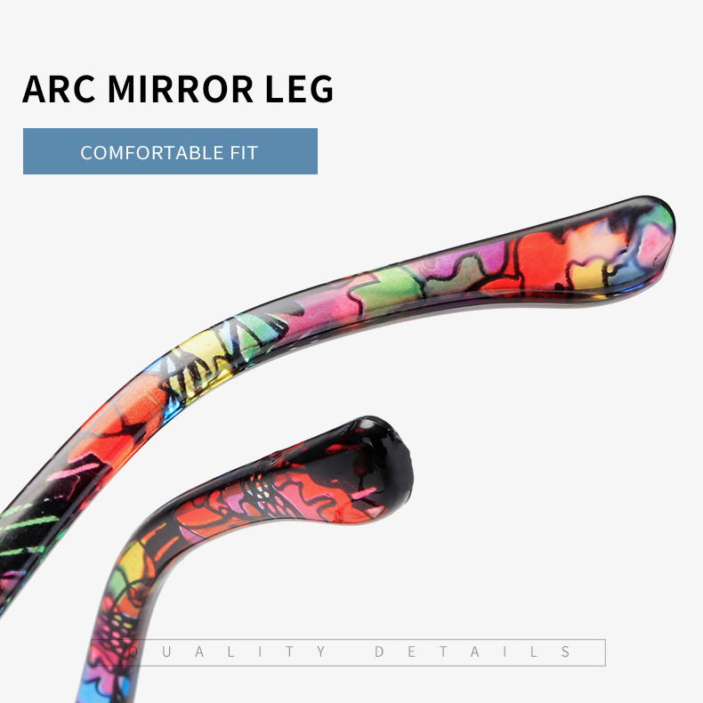 Ready to Ship Fashionable Comfortable Cat Eye Floral Frame Anti Blue Light Eyewear Women Colorful Reading Glasses