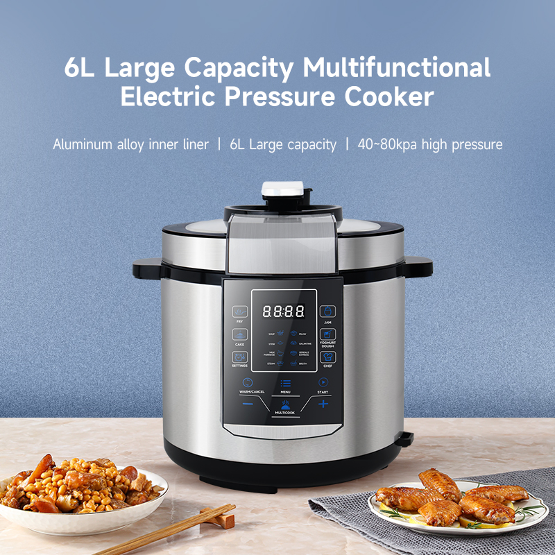 Fast Cooking Electric Pressure Cooker Multi Cooker for Commercial Kitchen Use