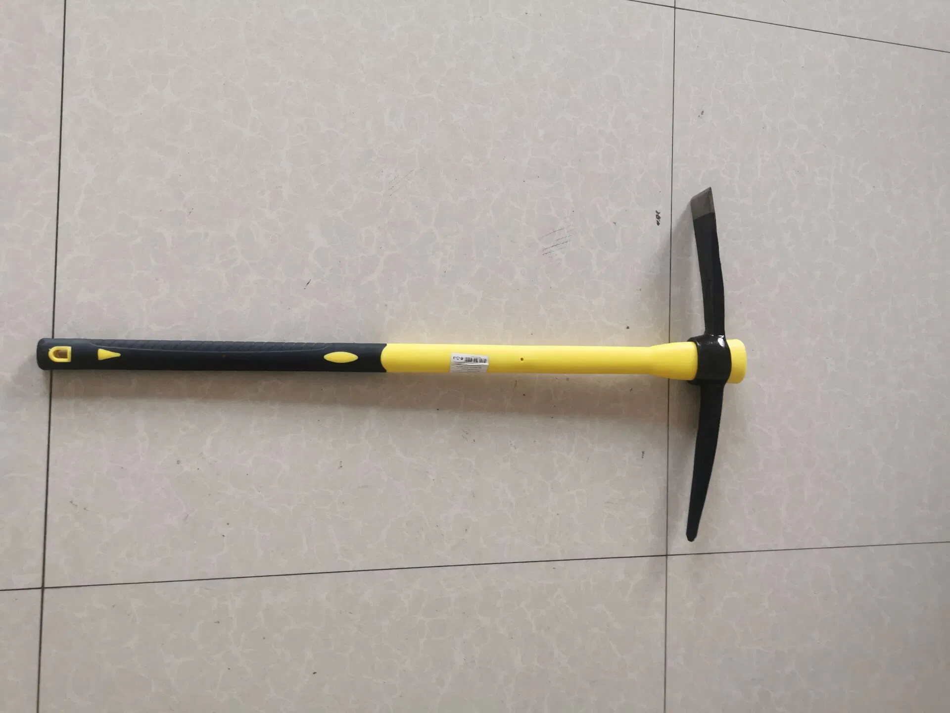 Black Pickaxe and Machine Make Shovel and Hoe