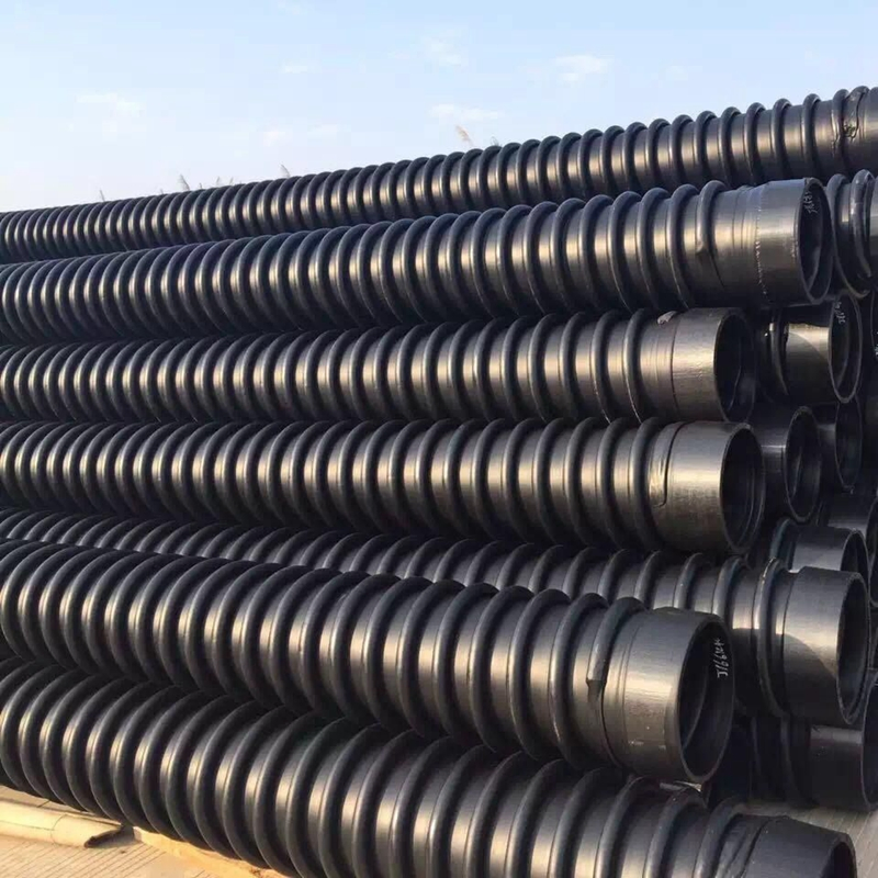 Спиральная труба SN12.5 для дренажа