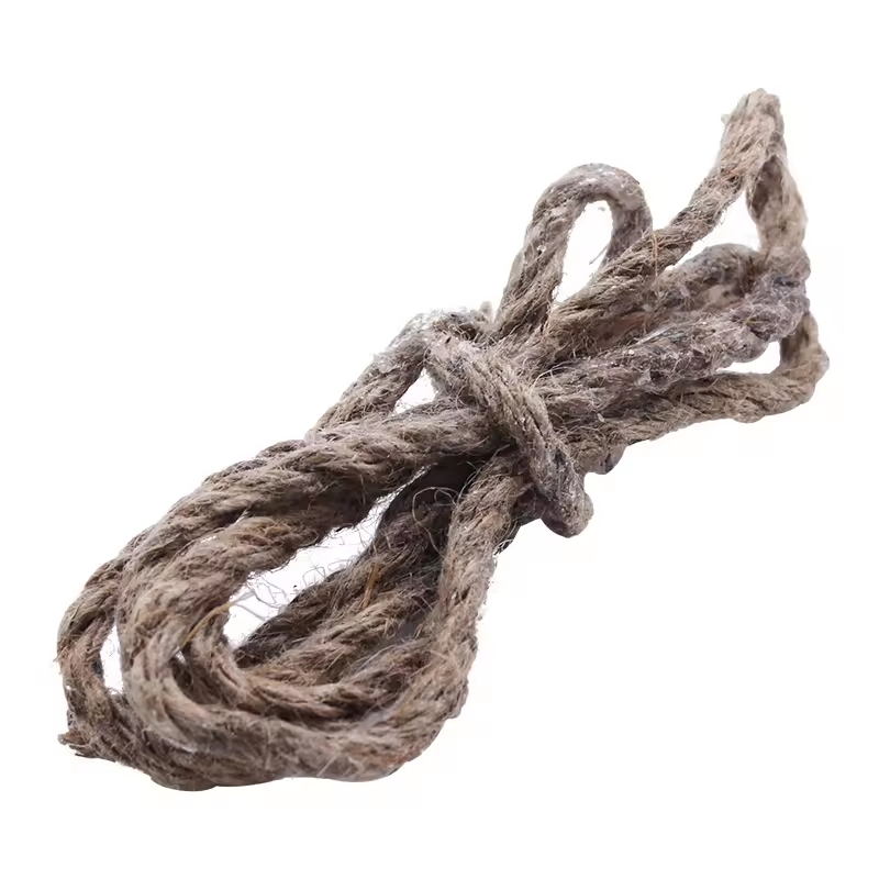 Premium Natural Wick Fire Starter Rope for Camping