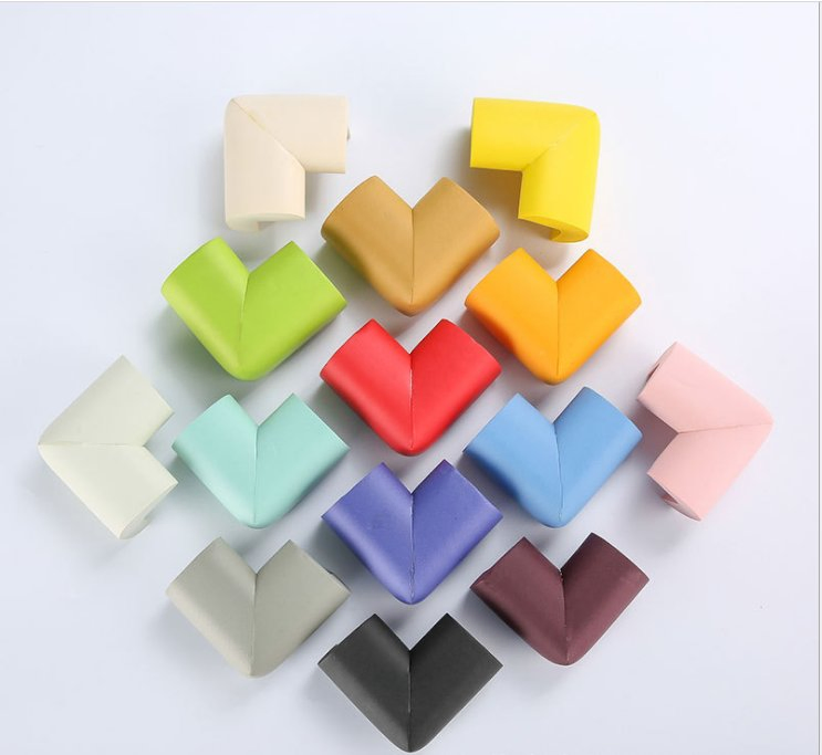 High Quality Colored Soft Table Silicone Safety Children Collision Angle