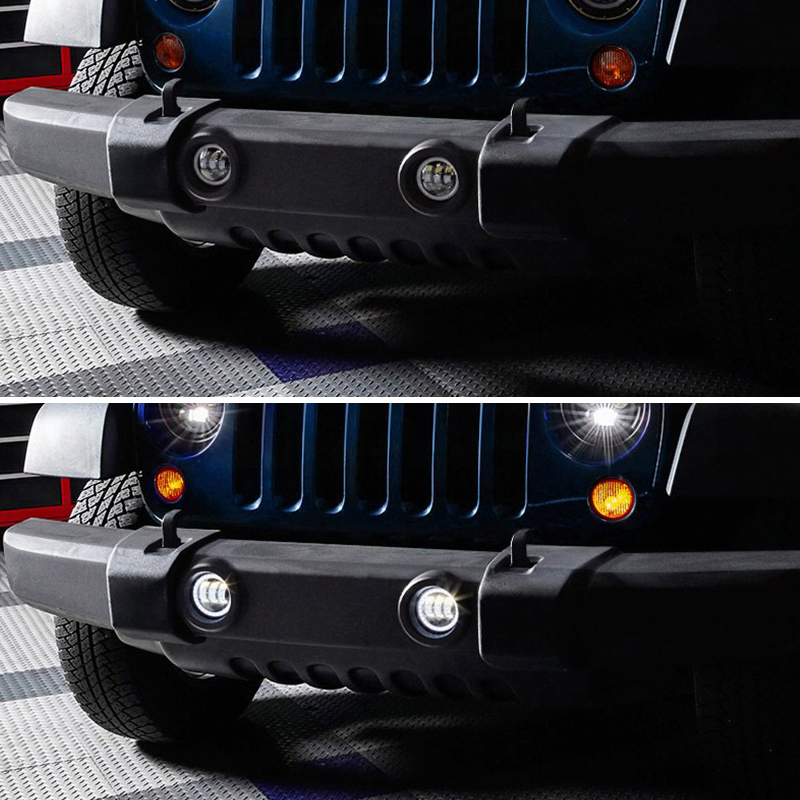 Круглая светодиодная противотуманная фара 4 дюйма для авто