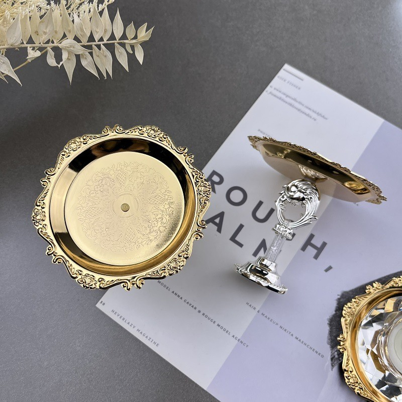 Hot Selling Storage Tray with Bracket Decoration, Suitable for Home and Dining Decoration