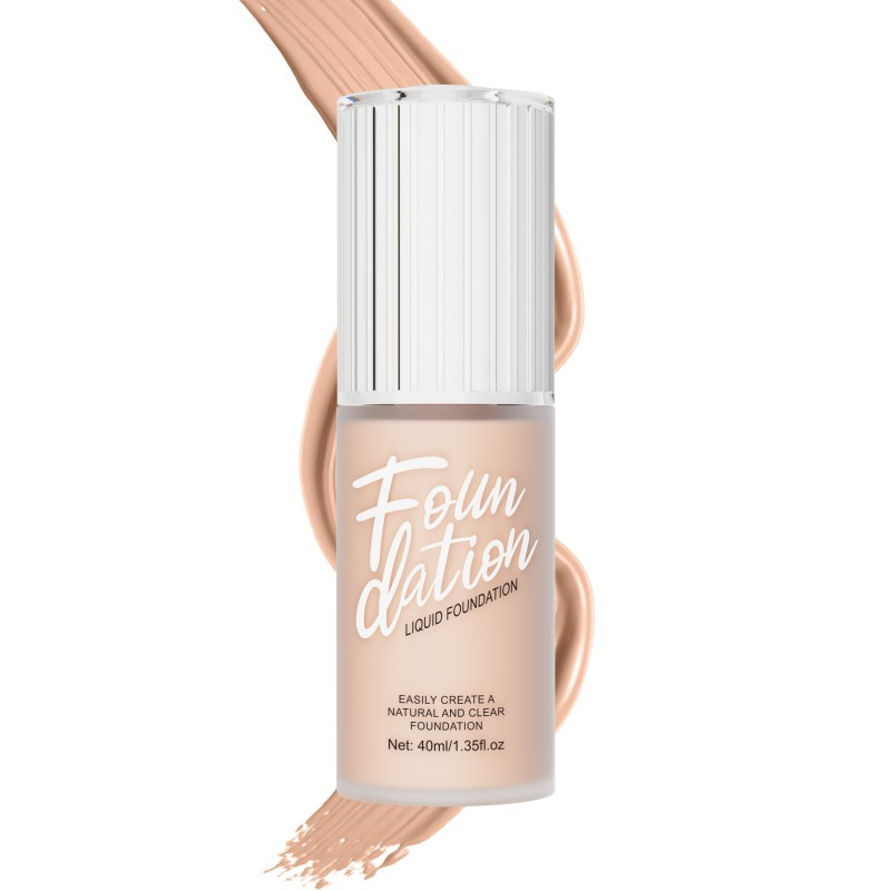 Makeup Foundation Lightweight Medium Face Full Coverage Matte Liquid Foundation Waterproof Foundation