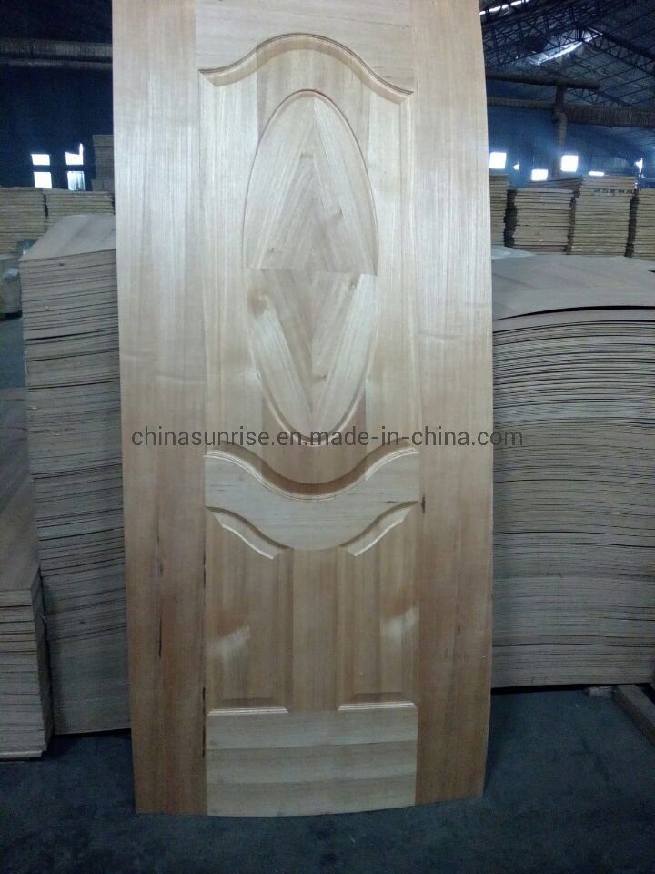 Nature Wood Veneer Laminated HDF/MDF Moulde Door Skin