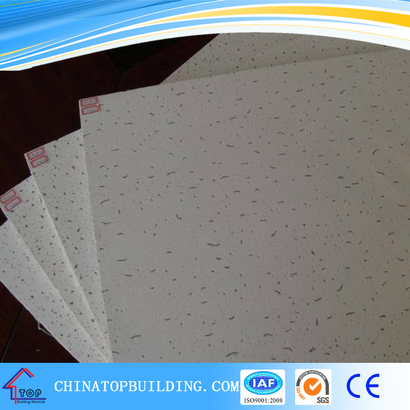 12mm Worm Design Mineral Fiber Ceiling Board