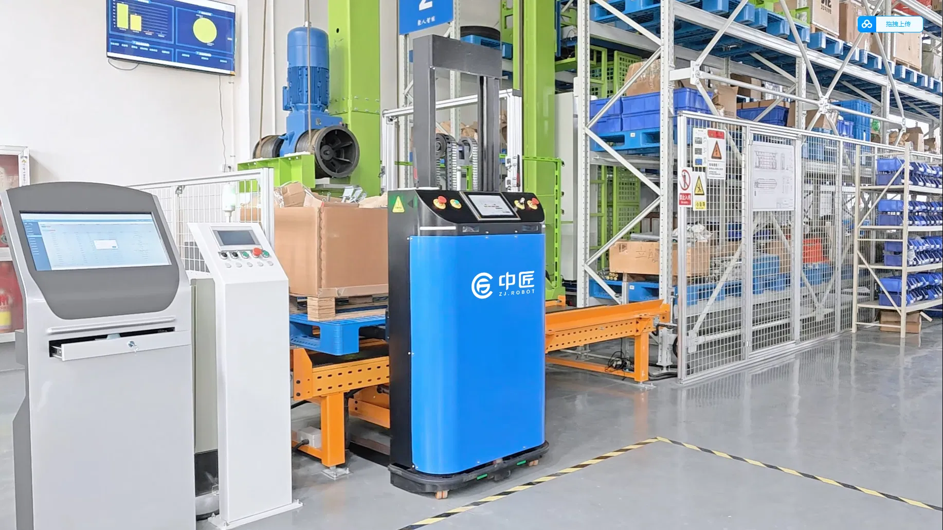 Agv Manufacturer Non-Standard Customized Agv Laser Navigation Stacked Unmanned Forklift