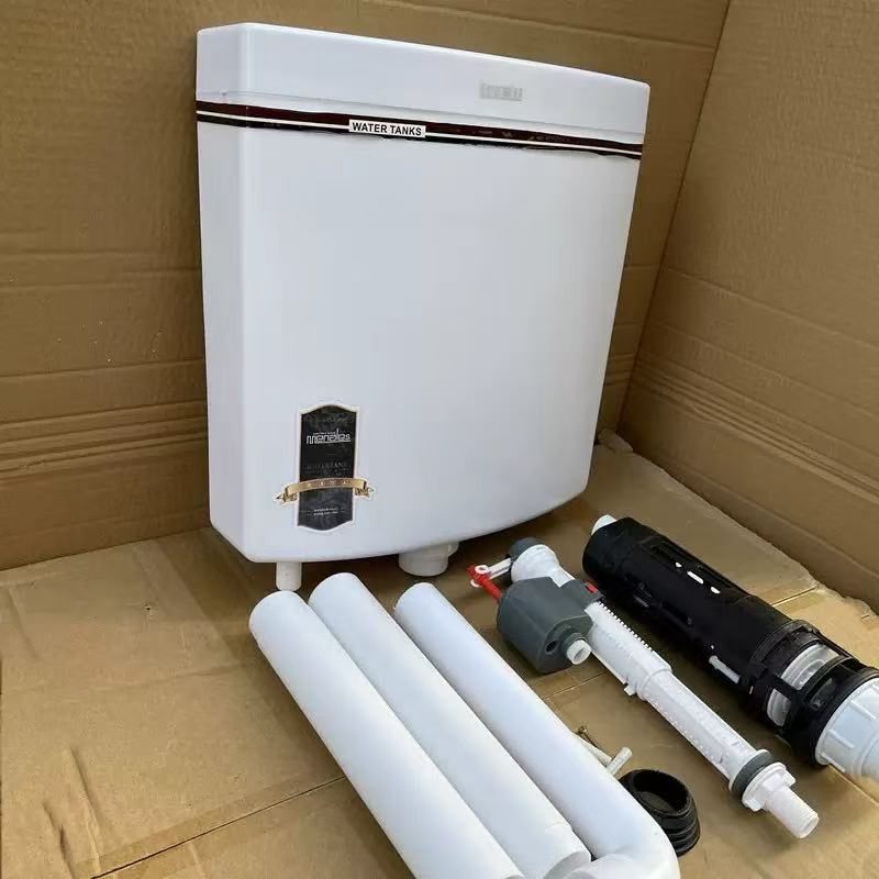 Wall Mounted Water Saving Plastic Dual Flush Cistern Concealed Toilet Water Tank