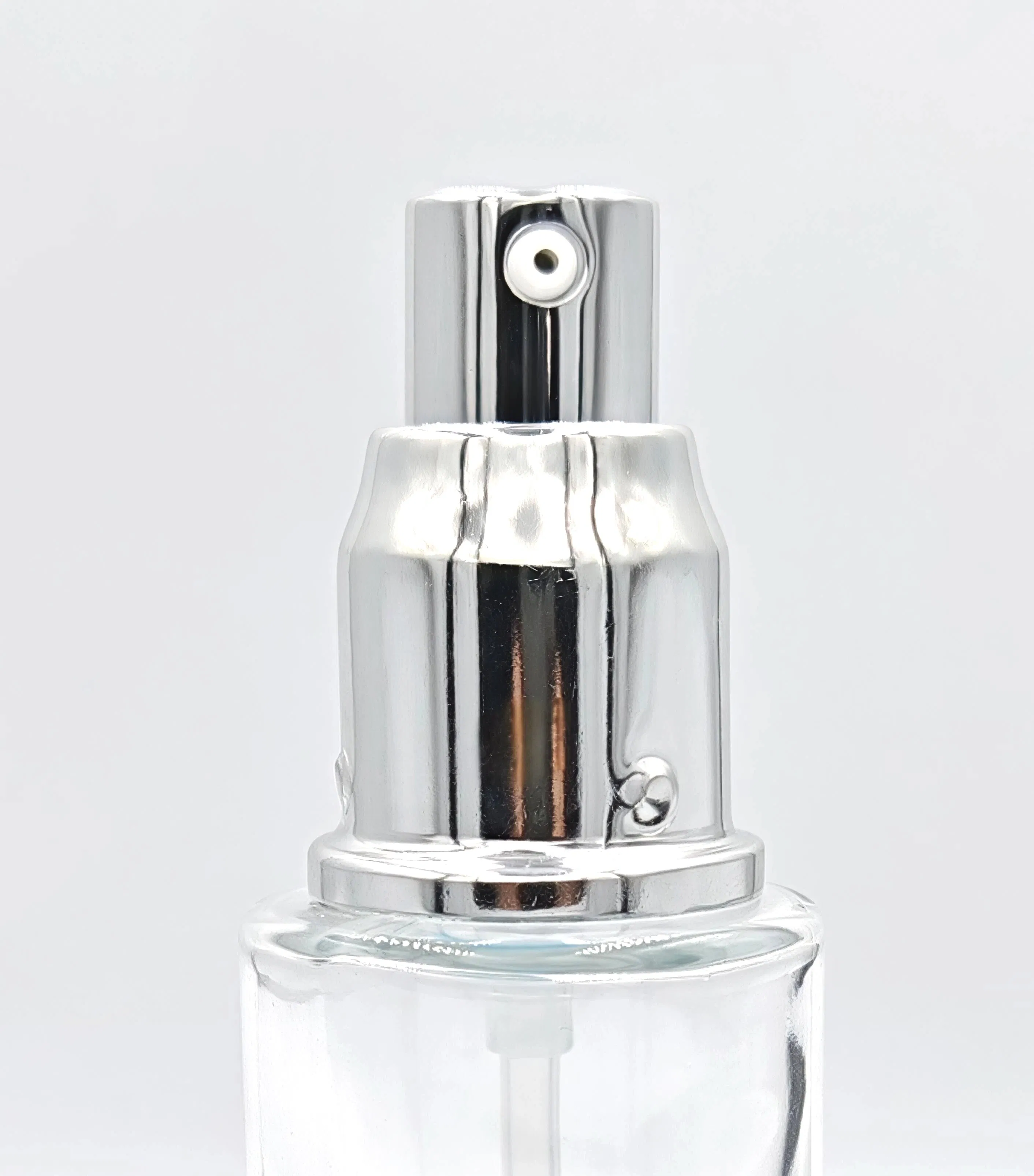 20/410 Aluminium+Plastic Silver Cream Pump Dispenser, Lotion Dispenser, Cream Dispenser, Oil Dispenser, Cosmetic Dispenser