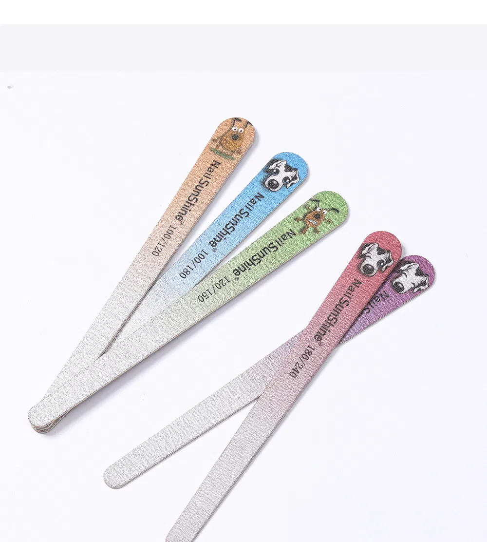 The New Animal Print Series of Sponge Nail Rub Strips