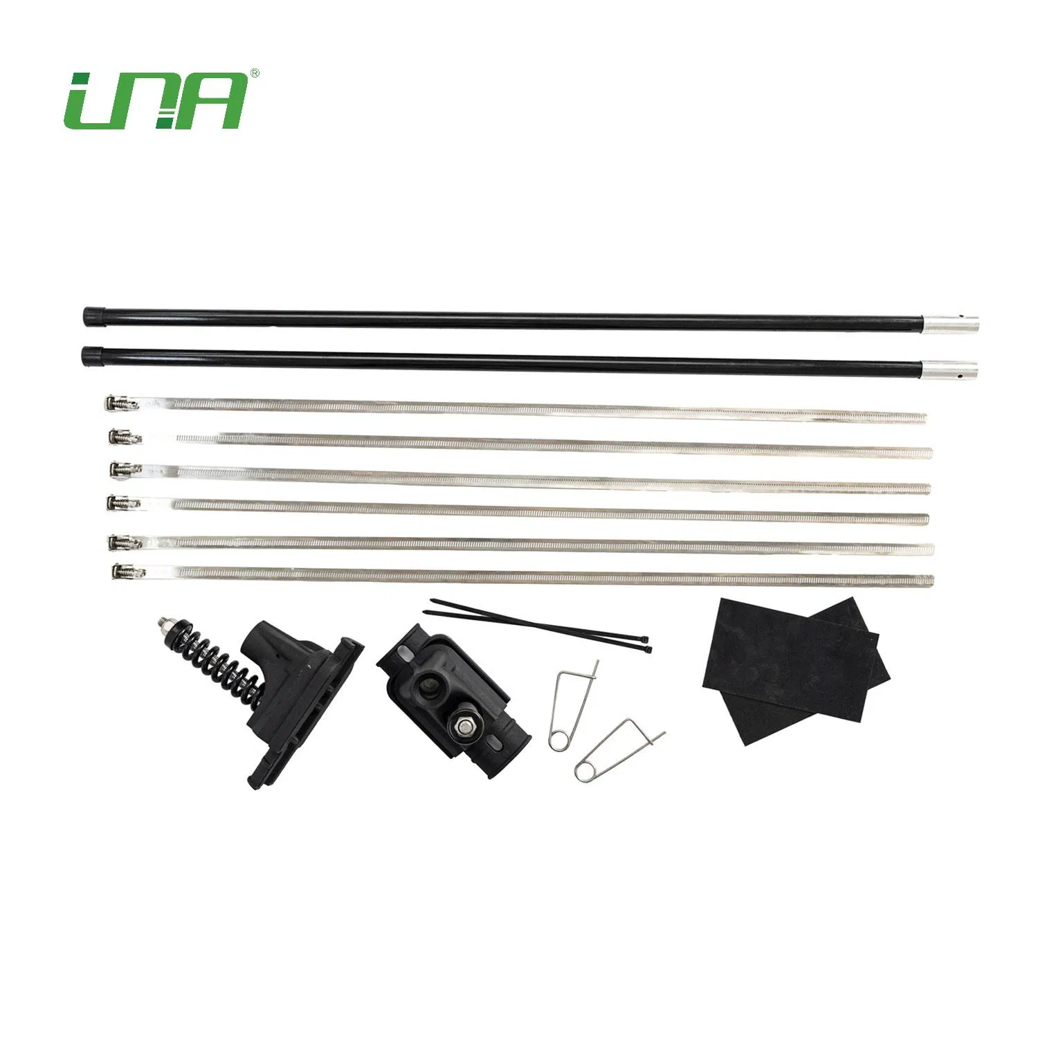 Metal Aluminium Street Light Pole Banner Brackets Advertising Flag Rod