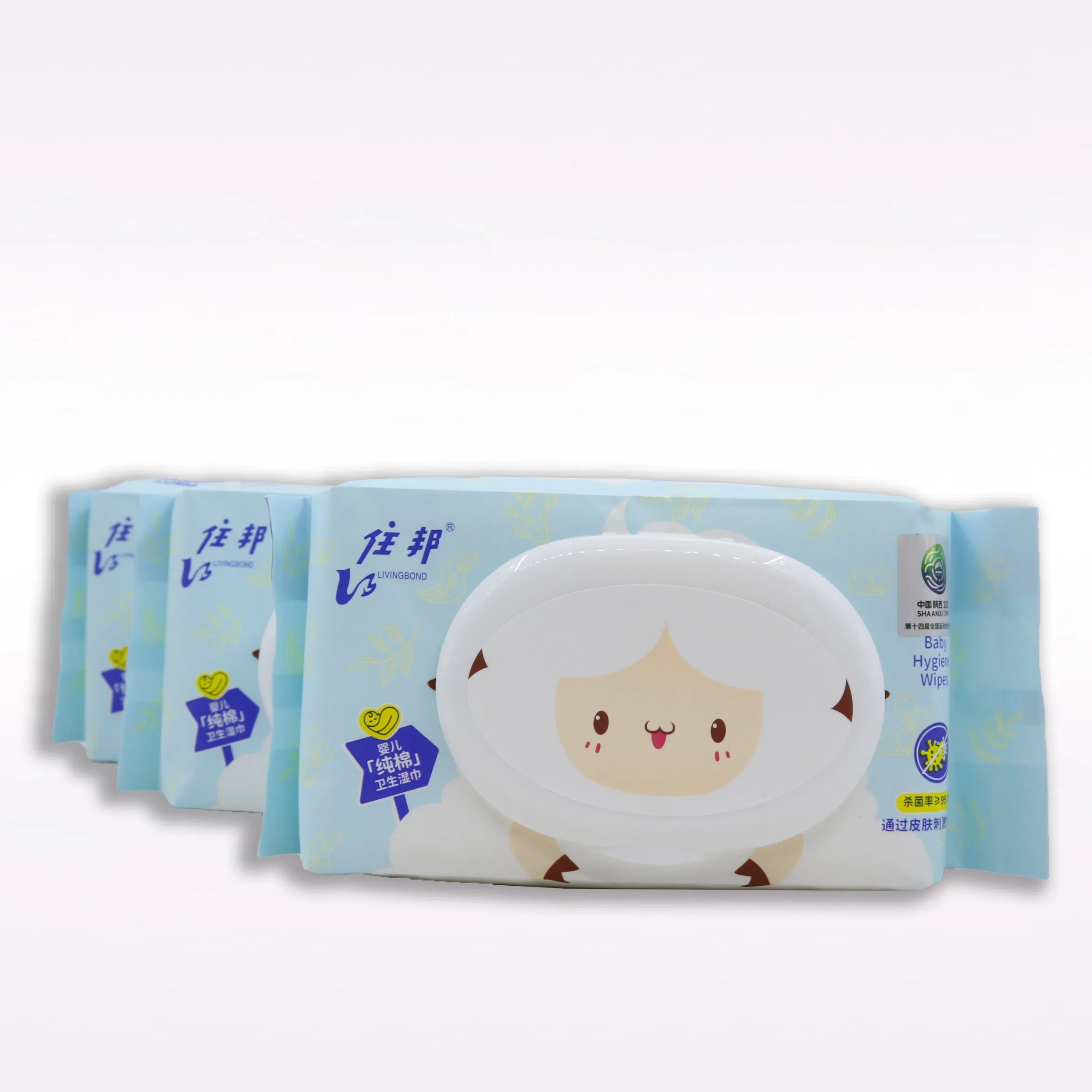 Best Quality Baby Wet Wipes Organic Aloe Vera with FDA Certificate