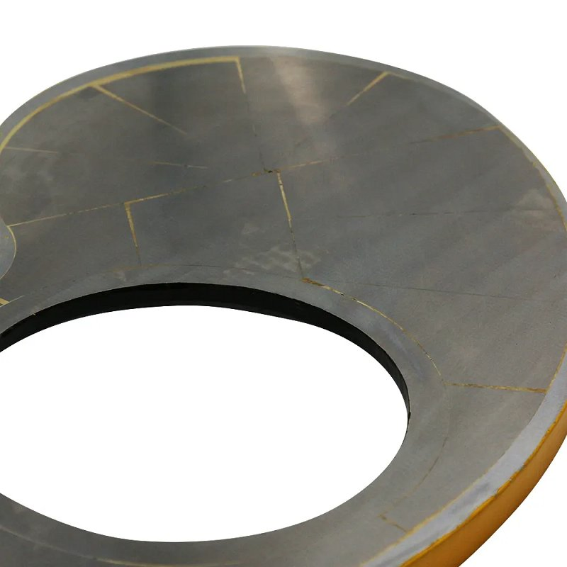 Schwing Concrete Pump 10018046 Kidney Plate Housing Lining DN180 Outlet Side