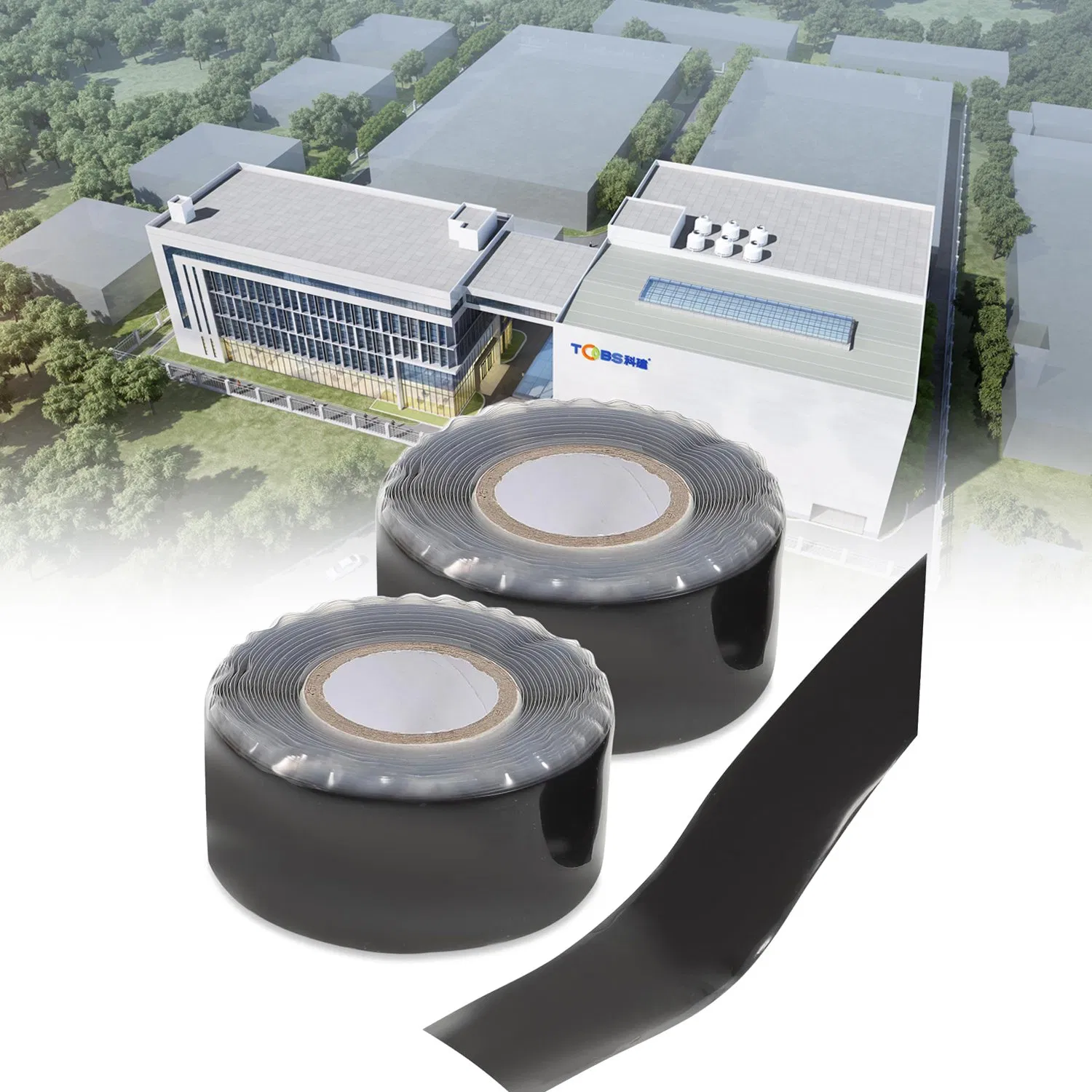 Free Sample Self Fusing Tape Self-Fusing Silicone Tape Silicone Rubber Silicone Double-Sided Adhesive Tape