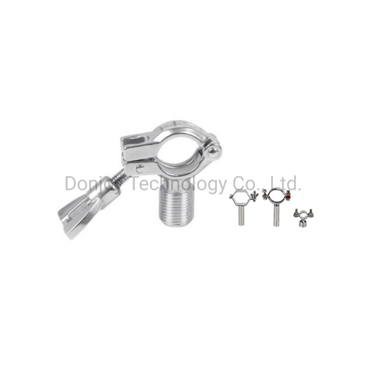 Sanitary Stainless Steel Pipe Holder for Food Application