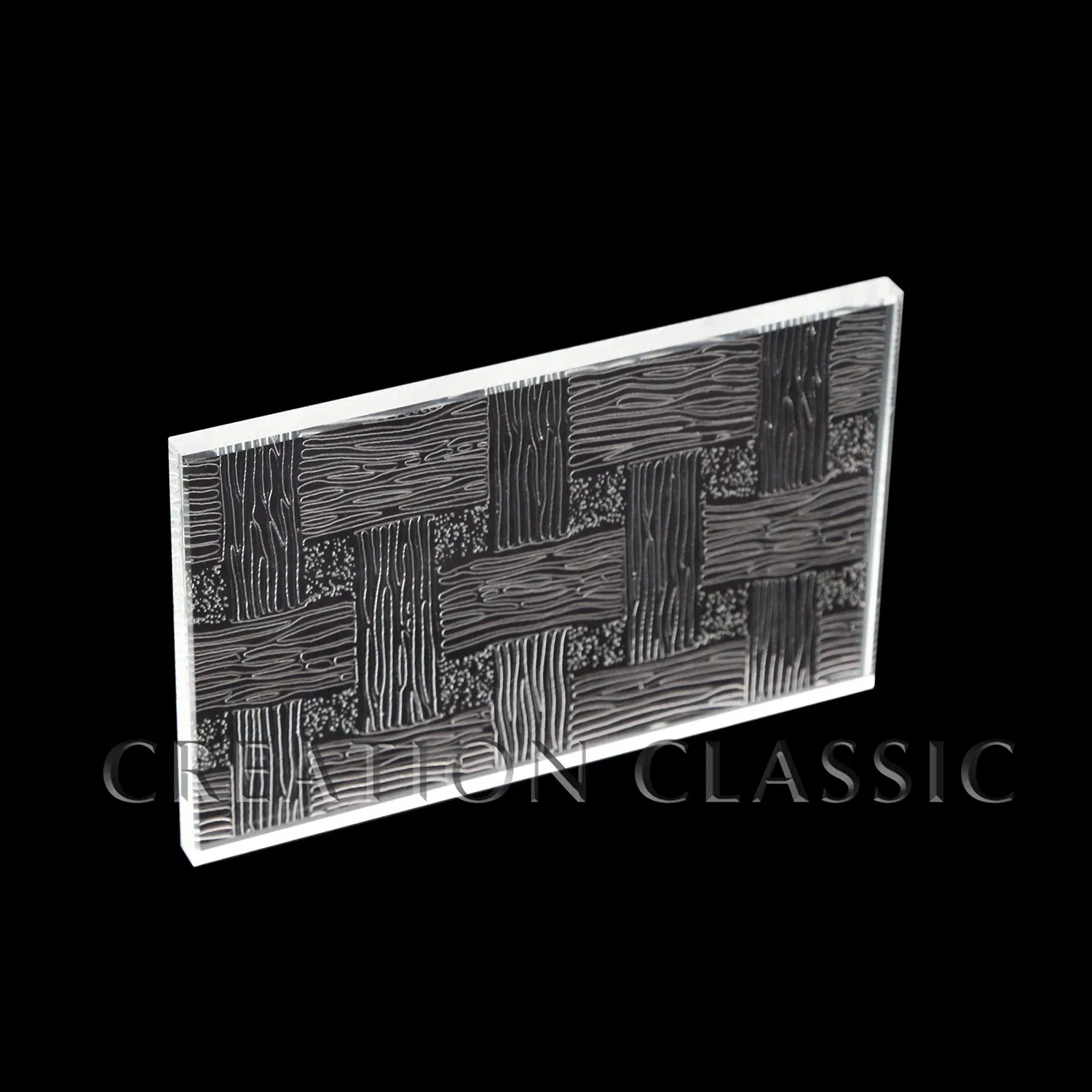 6mm Deep Acid-Etched Frosted Glass for Building Glass