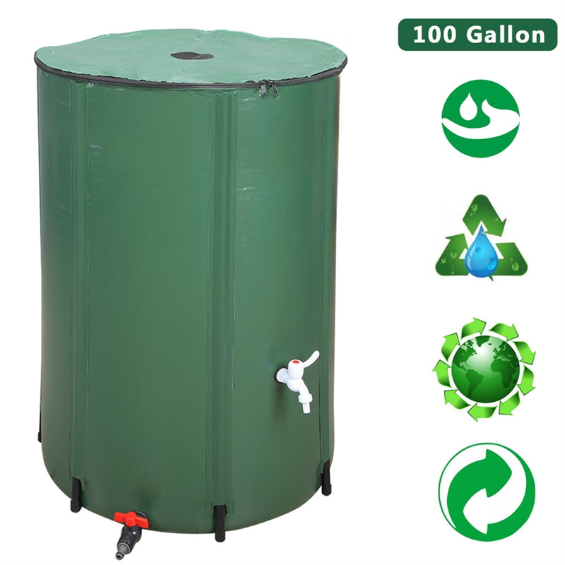 PVC Rain Barrel Water Collector