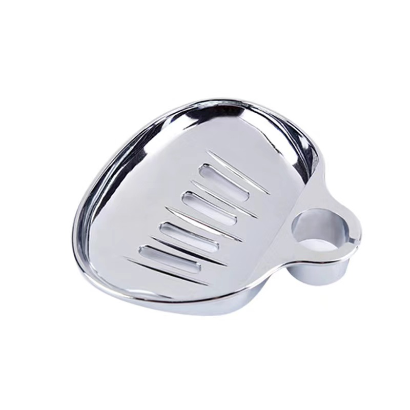 Premium Chrome Shower Head with Integrated Soap Dispenser for Easy Use