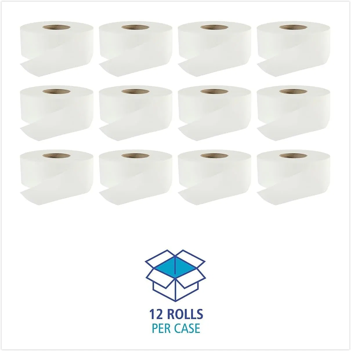 OEM Factory Custom Embossed Commercial Jumbo Roll Toilet Paper