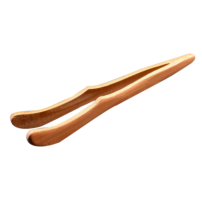 Wholesale Environmentally Friendly Reusable Varnish Small Wooden Bamboo Salad Tongs
