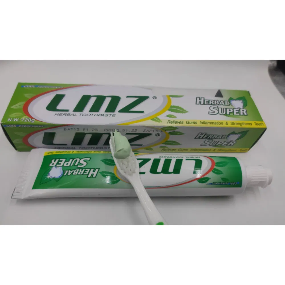 Comfortable Gum Care Mint Herbal Chemical-Free Toothpaste for Dental Health