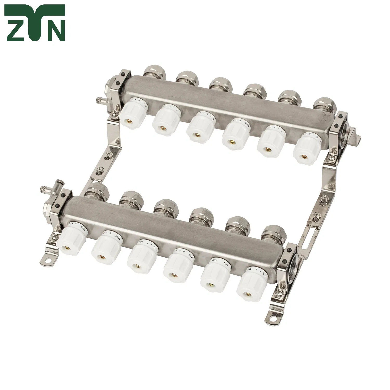 Plated Nickel Plated Chrome Floor Heating Systems & Parts Manifold