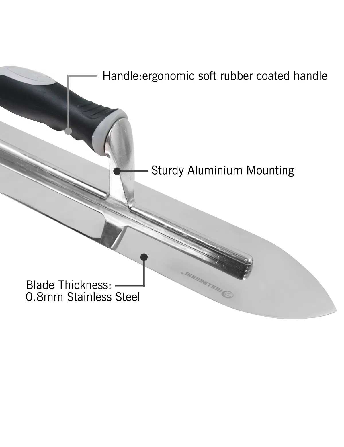 Rollingdog PRO 50148 Pointed Trowel