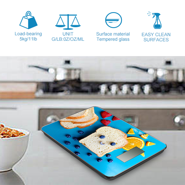 Кухонные весы цифровые 5 кг с точностью 1 г