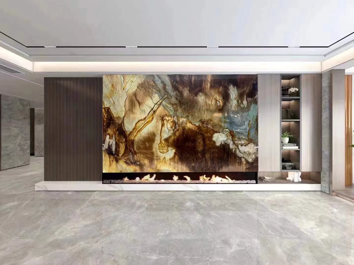 Modern Style Flooring Tiles Big Slab Itayly Block