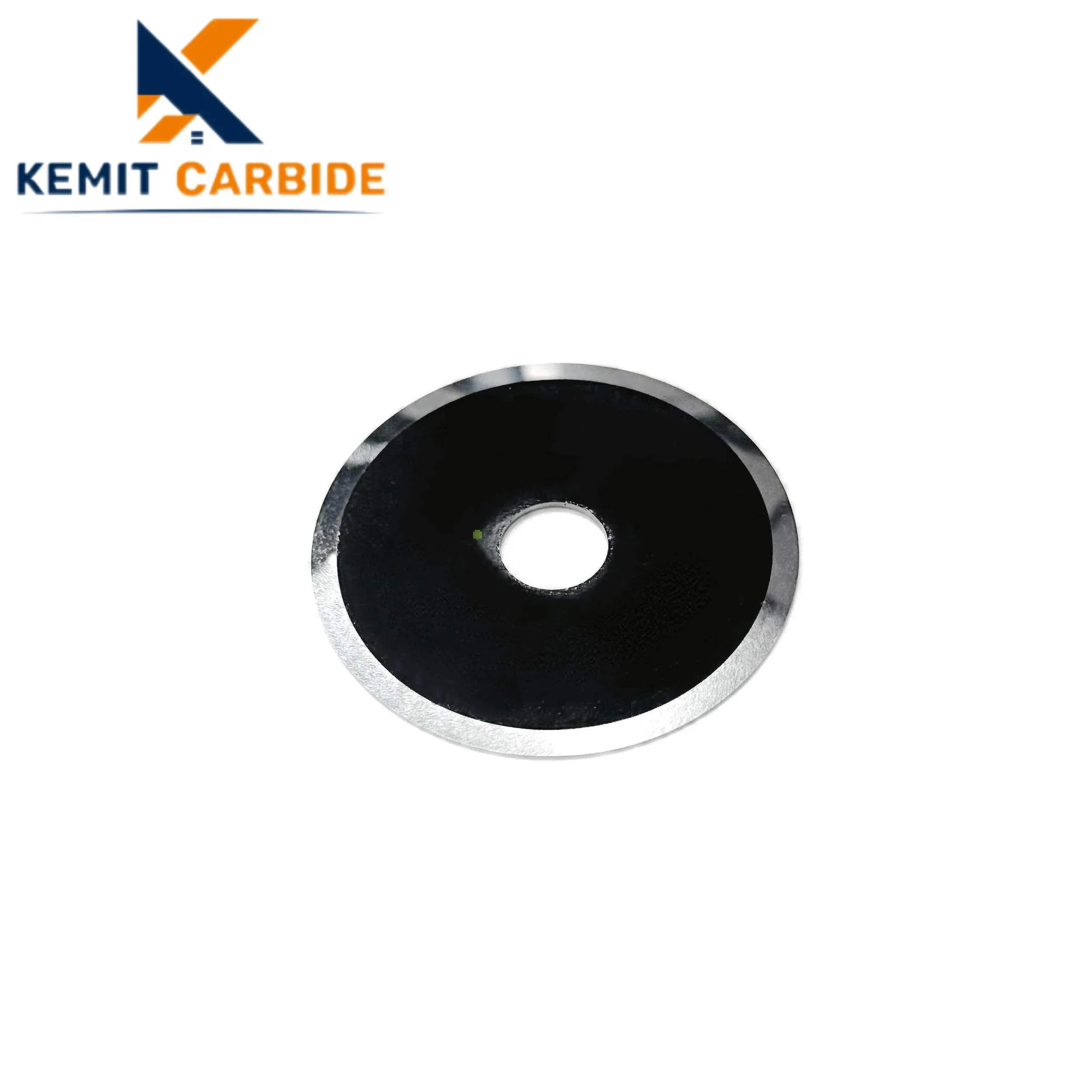 Kemit Cemented Carbide φ40Xφ8X0.63mm Round Cutting Tools Tungsten Carbide Cigarette Slitting Knife