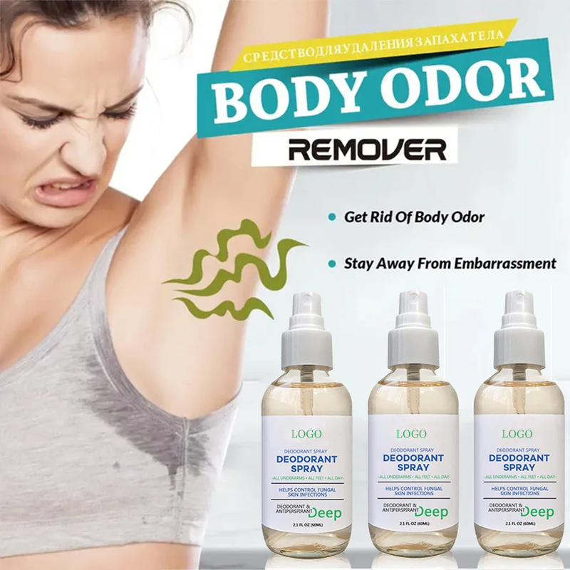 Factory Wholesale Natural Deodorant Spray Long-Lasting Fragrance to Remove Odors Men's and Women's Body Deodorant Antiperspirant Spray