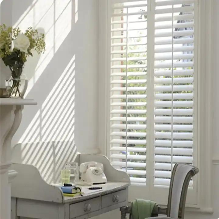 Australia England Movable Bi Fold Sliding Plantation Windows Shutters