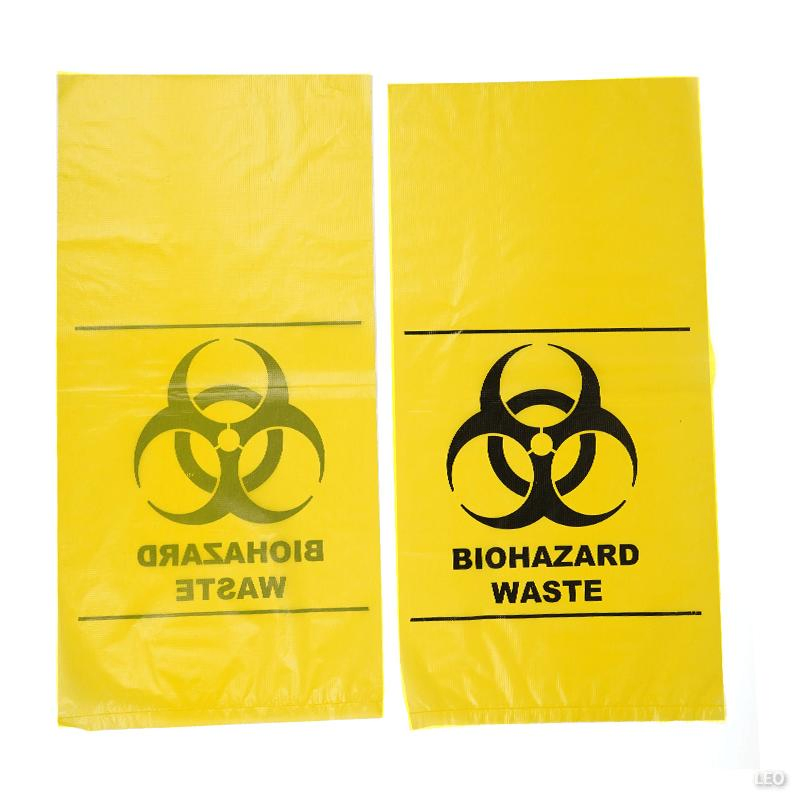 Hot Sale Good Price Valve Transparent Produce Packaging Medical Waste Flat Bag