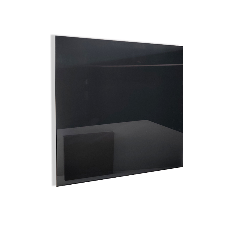 4 to 6mm Dark Deep Euro Gray Black Tinted Reflective Float Glass