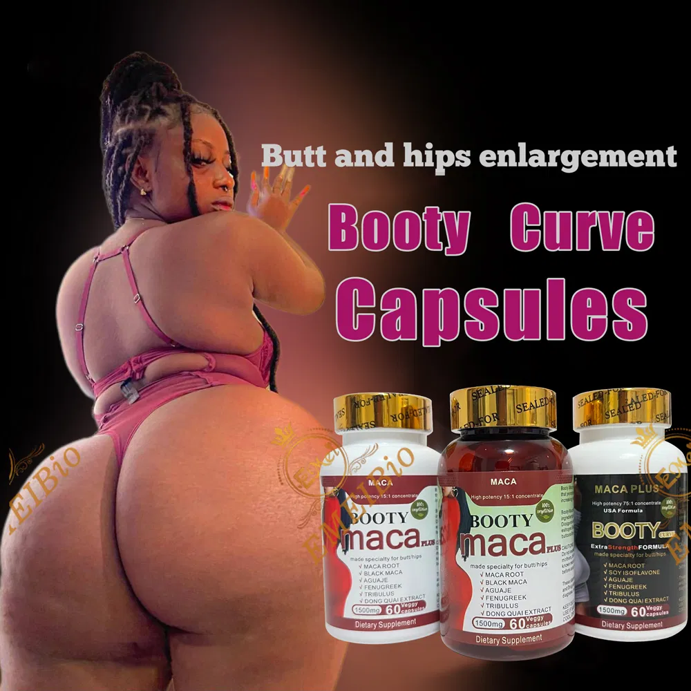 Natural Herbal Best Buttock HIPS Big Butt Enhancer Cream Pills HIPS up Breast Butt Enhancement Enlargement Capsule for Booty