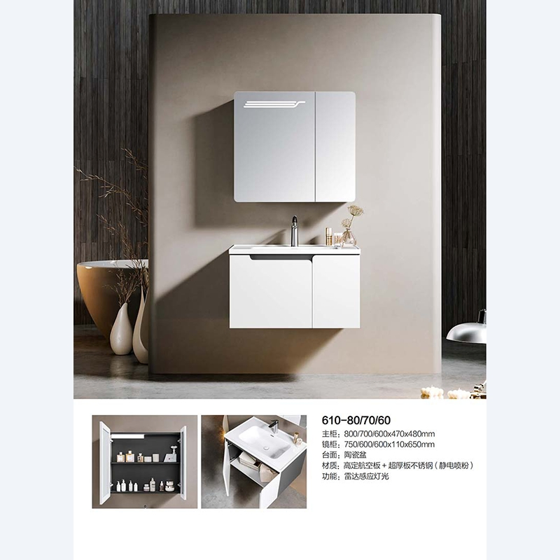 40 Inch Modern Bathroom Furniture Single Sink