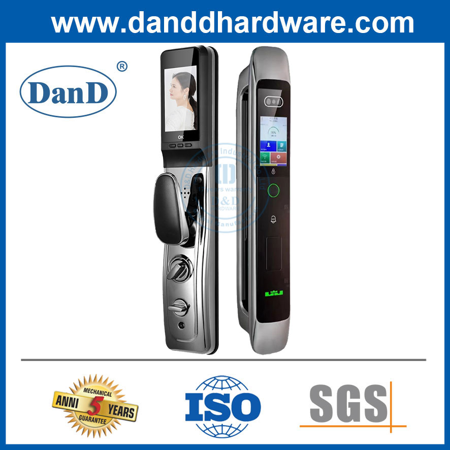 Security Electric Remote Control Card Hotel Smart Door Lock with Camera Audio Digital Door Lock