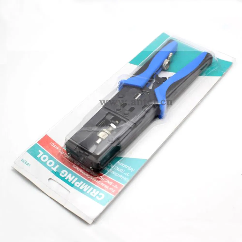 Coaxial Cable Crimping Pliers for Rg59/Rg58/RG6/F/BNC, RCA