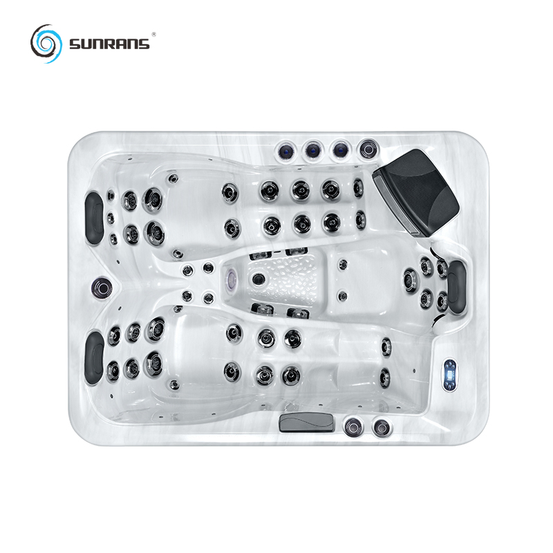 Гидромассажная ванна SPA на 3 персоны с LED-подсветкой