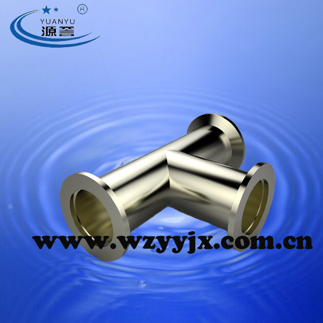Stainless Steel Vacuum Tee Kf10-Kf50