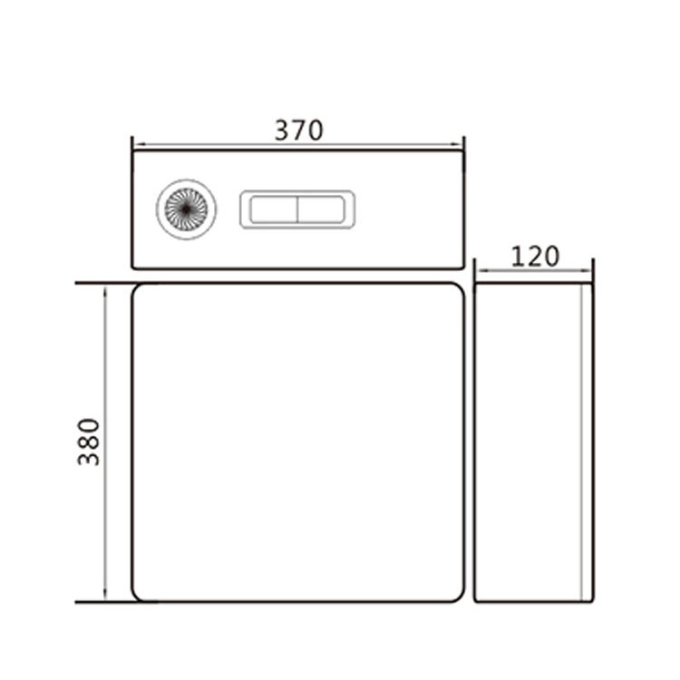 Air Freshener Box Plastic Toilet Flushing Cistern