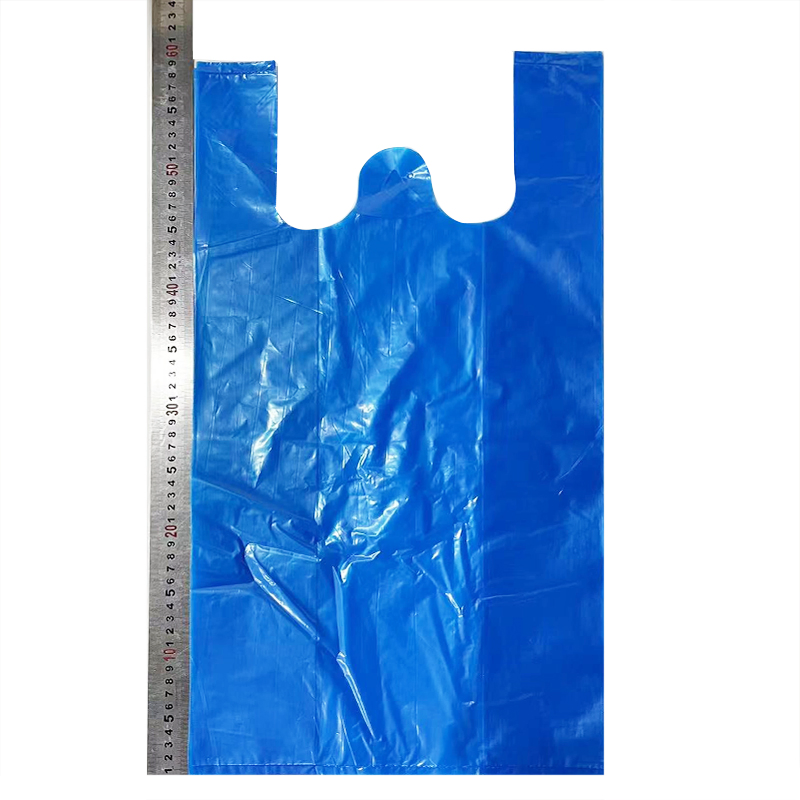 Environmental Friendly HDPE LDPE Factory Dierect Sale Plastic Customized Printing Tshirt Shopping Vest Carrier T-Shirt Bags