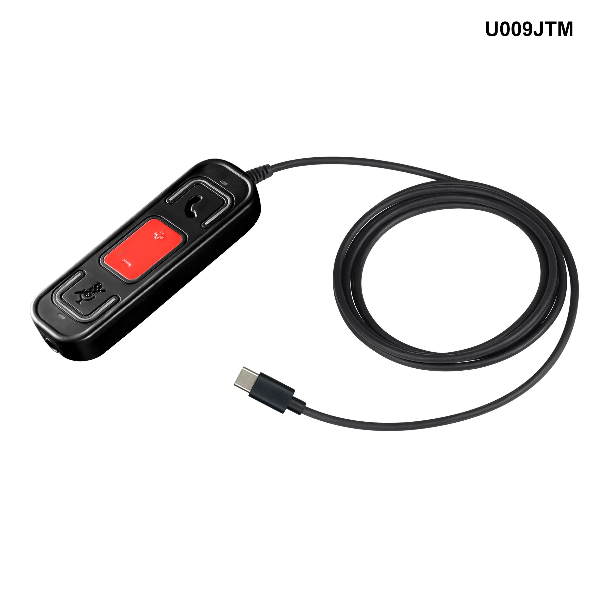 Кабель-переходник 3.5 мм Jack на USB с кнопкой управления