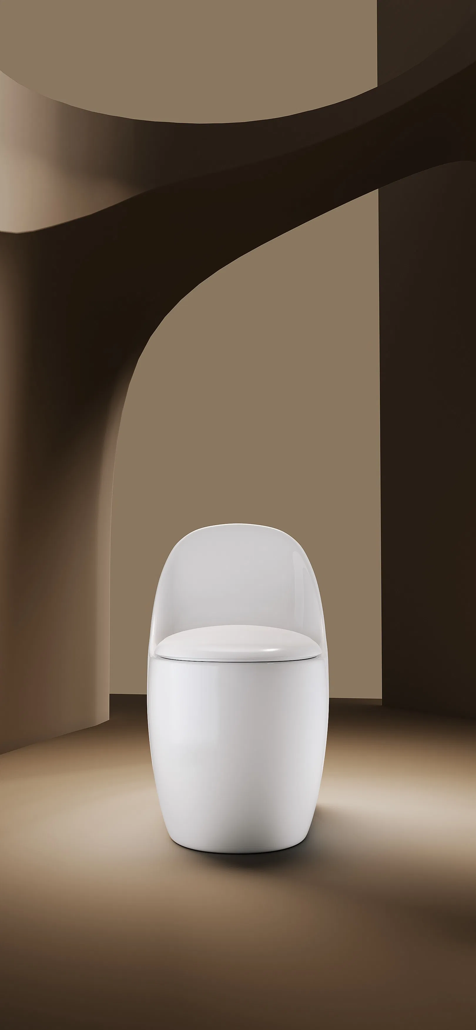 Tankless Automatic Smart Ceramic Toilet for Apartment