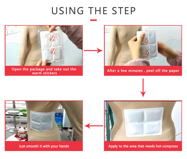 OEM Air Activated Targeted Pain Relief Chemical Body Warmer