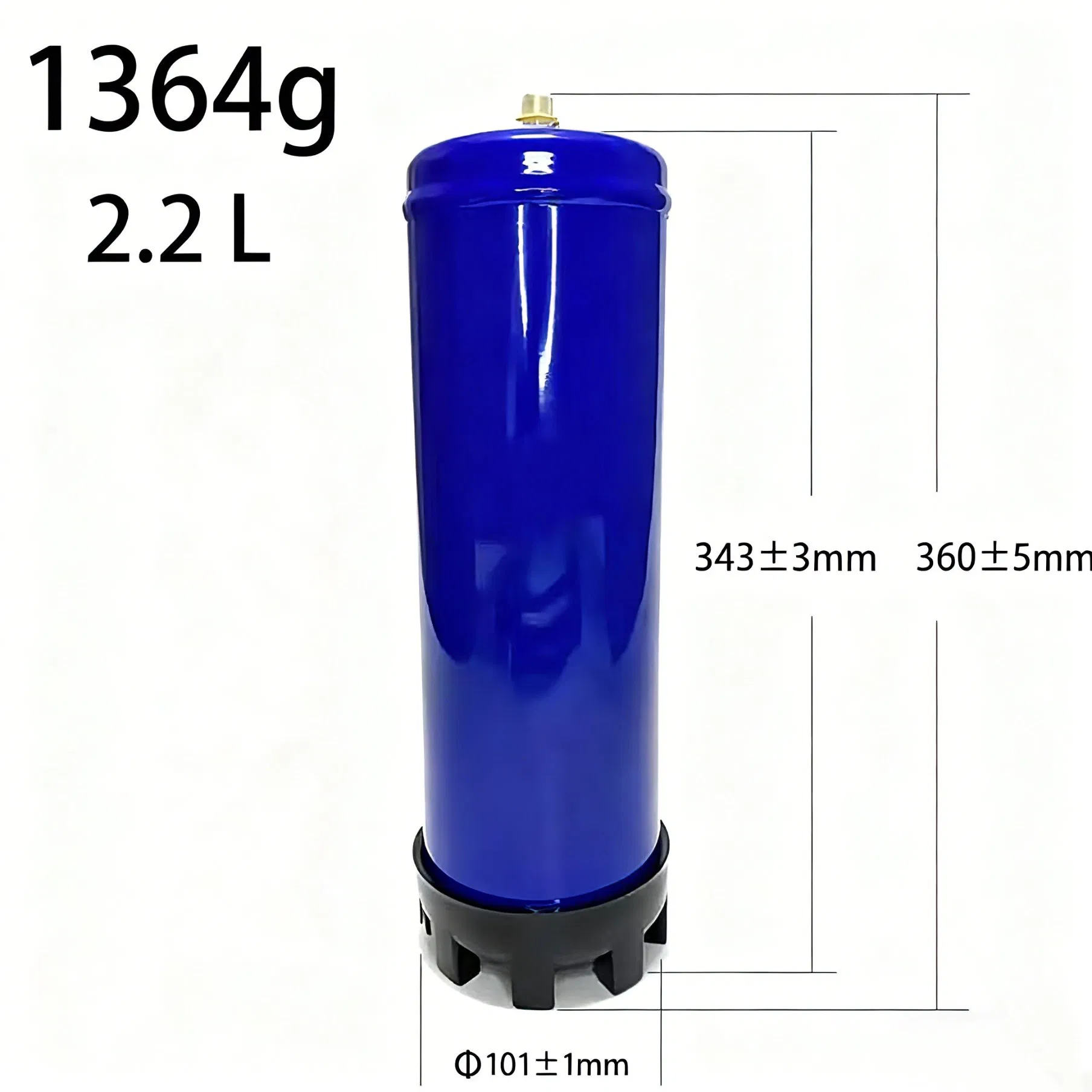 Картридж для взбитых сливок 2.2L N2O (1364г)