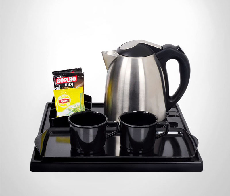 0.8L Hotel Welcome Tray & Kettle Set